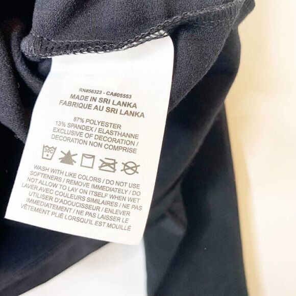 Nike Pro Hyperwarm Womens Black Activewear Tight Fit Half Zip Cropped Top Sz XXL - Picture 4 of 8